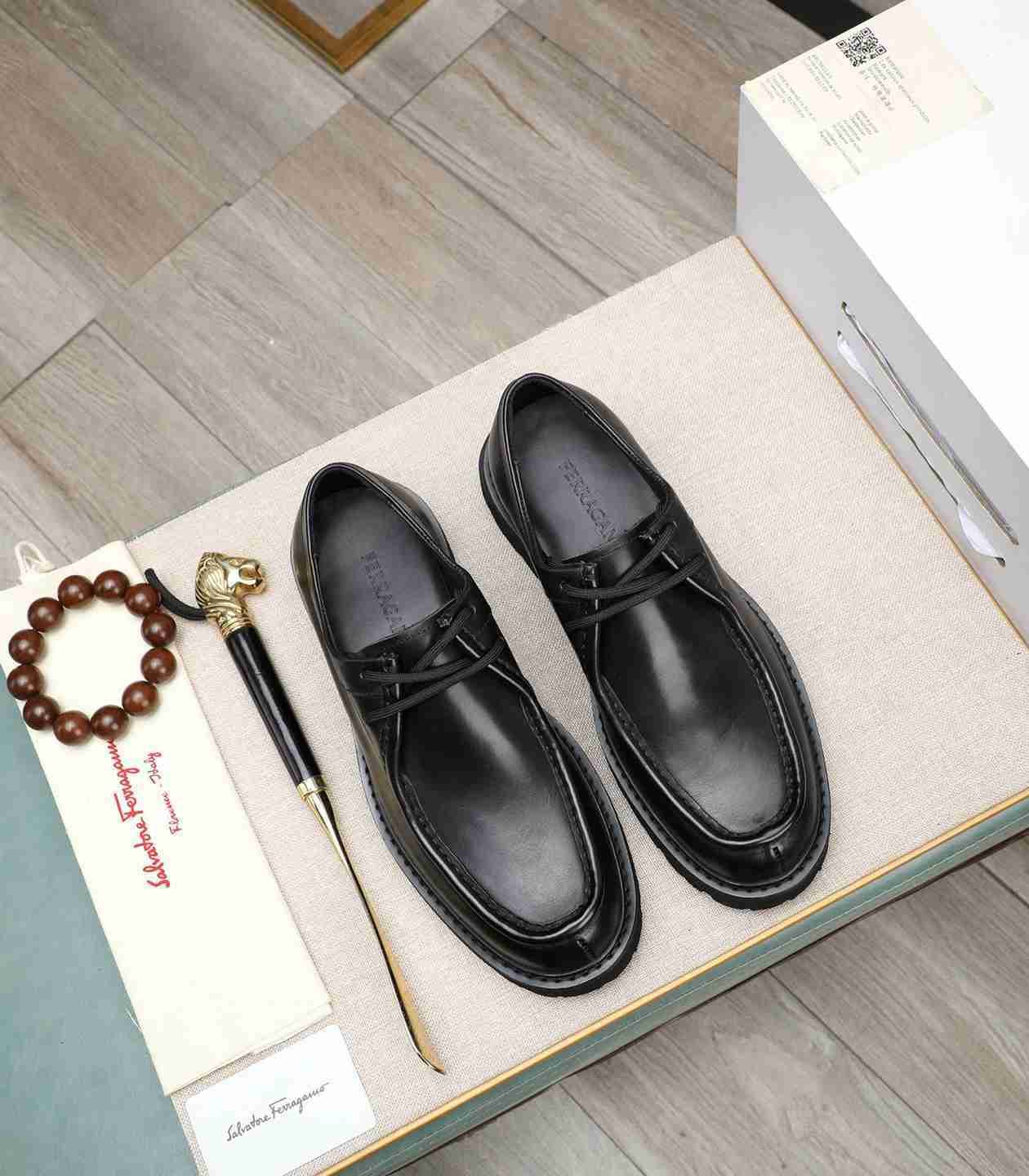 Ferragamo Men's Ferraga Dress Shoes Colorway 6 1190440-6