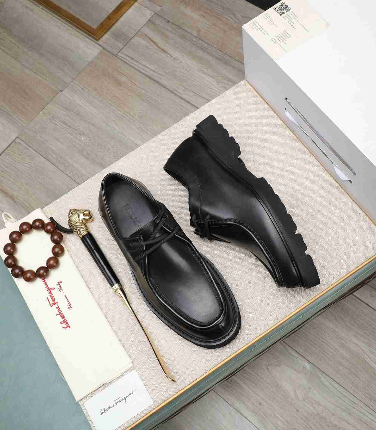 Ferragamo Men’s Ferraga Dress Shoes Colorway 6 1190440-6