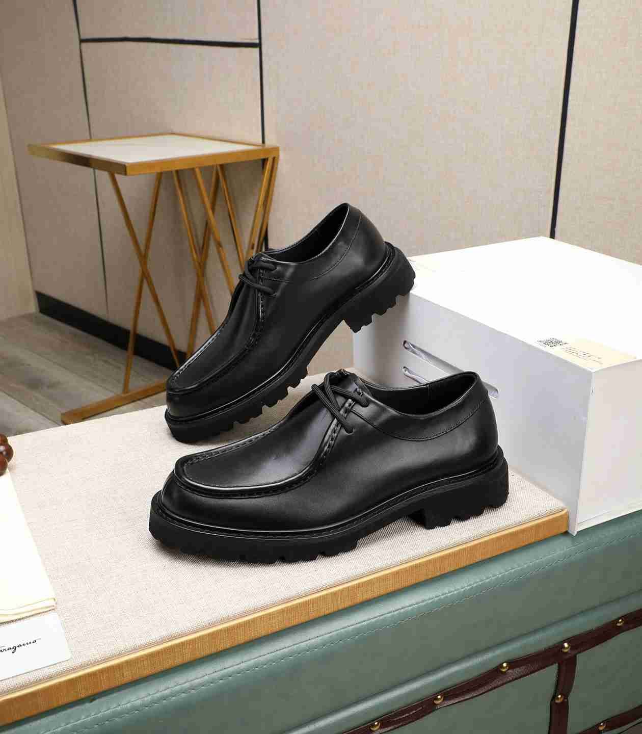 Ferragamo Men’s Ferraga Dress Shoes Colorway 6 1190440-6