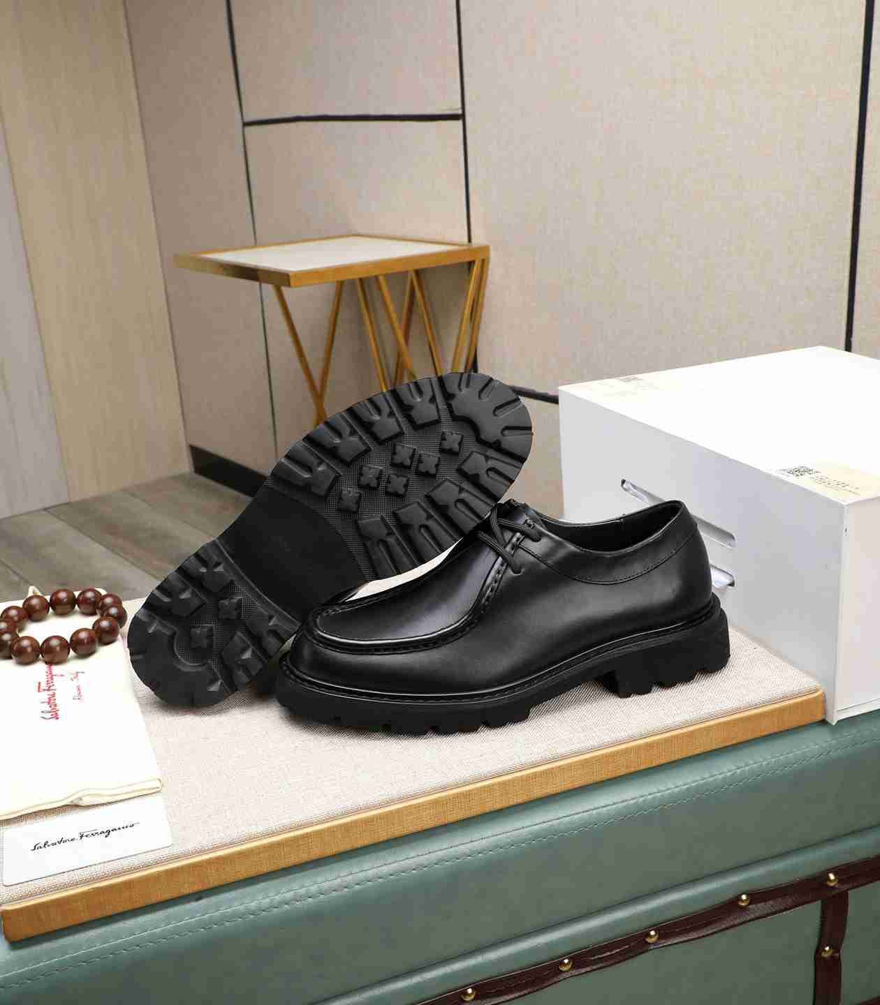 Ferragamo Men’s Ferraga Dress Shoes Colorway 6 1190440-6