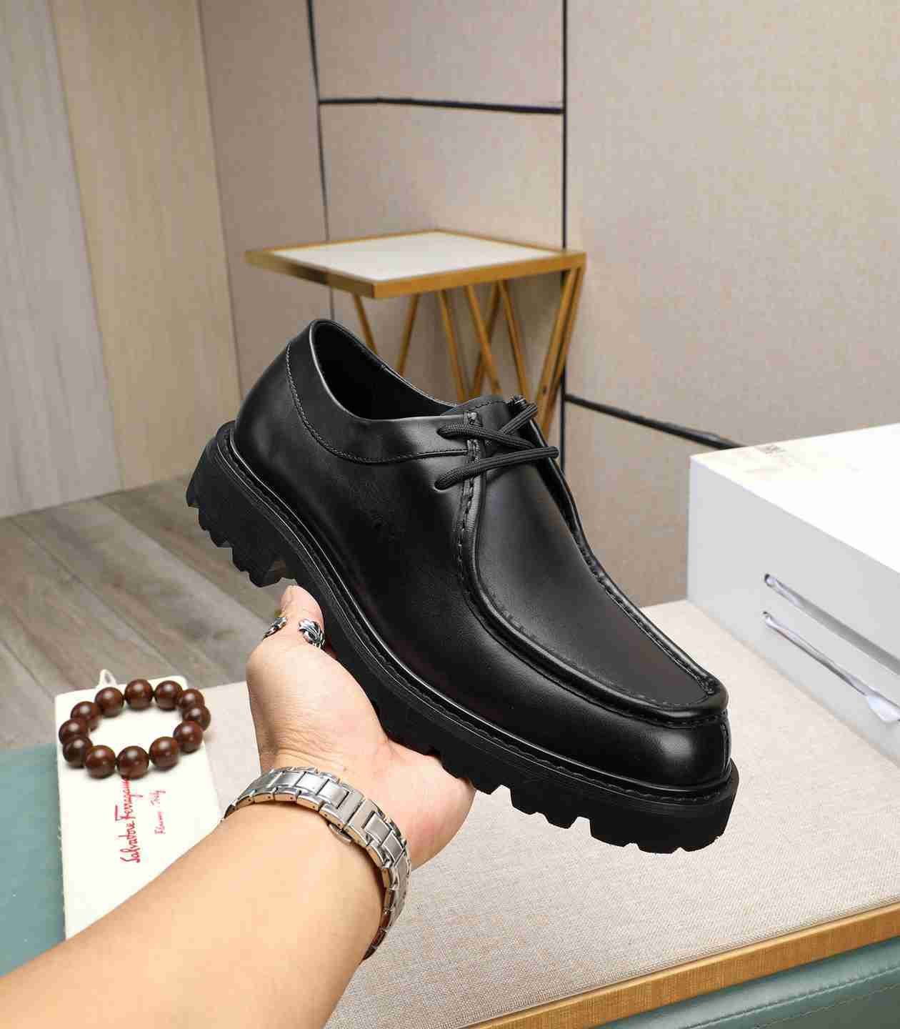 Ferragamo Men’s Ferraga Dress Shoes Colorway 6 1190440-6