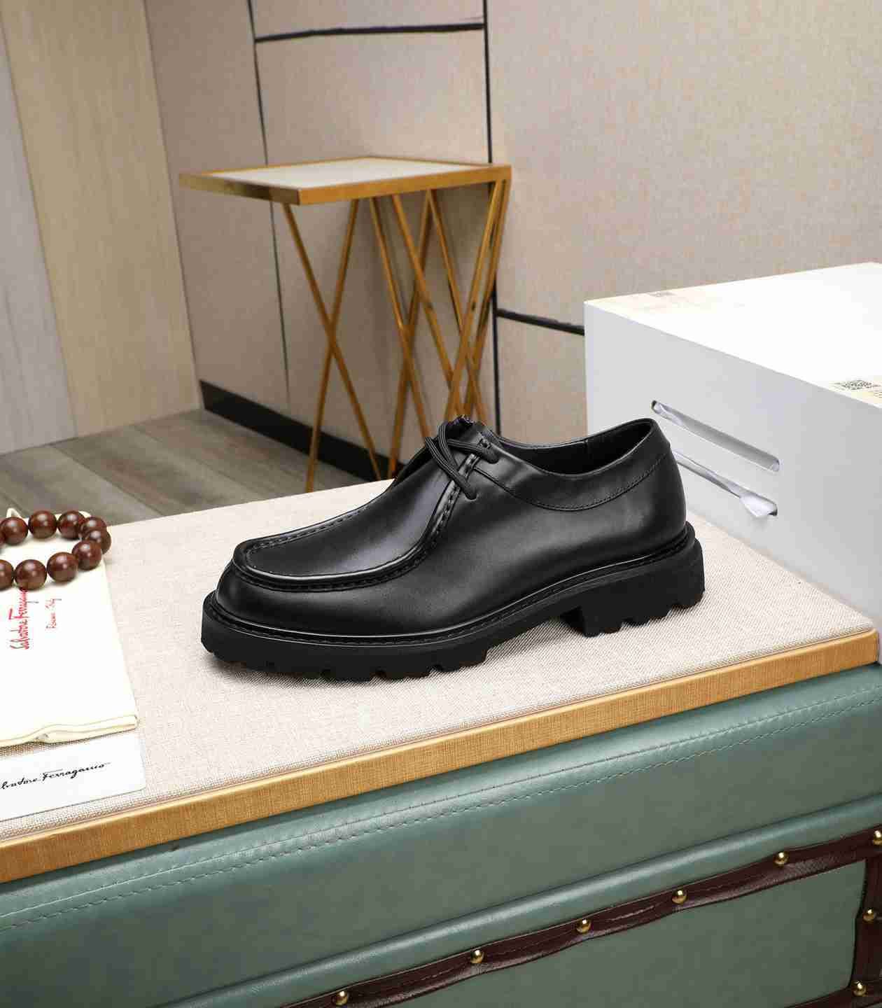 Ferragamo Men’s Ferraga Dress Shoes Colorway 6 1190440-6