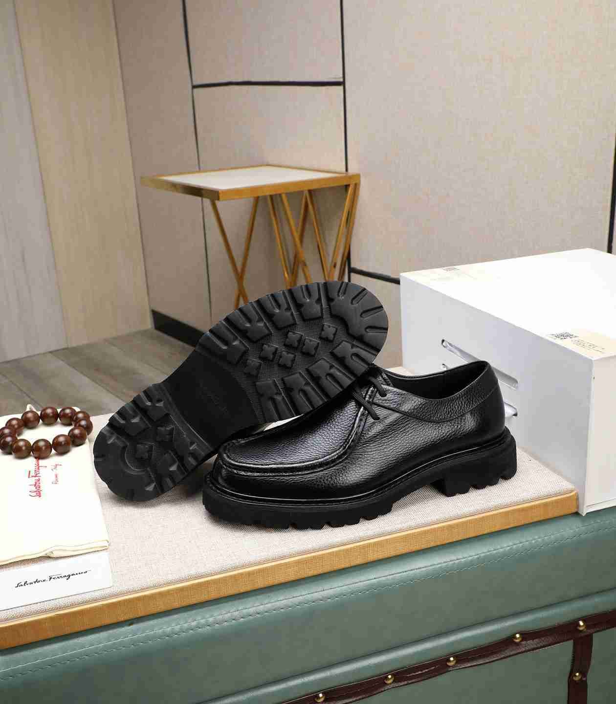 Ferragamo Men’s Ferraga Dress Shoes Colorway 5 1190440-5