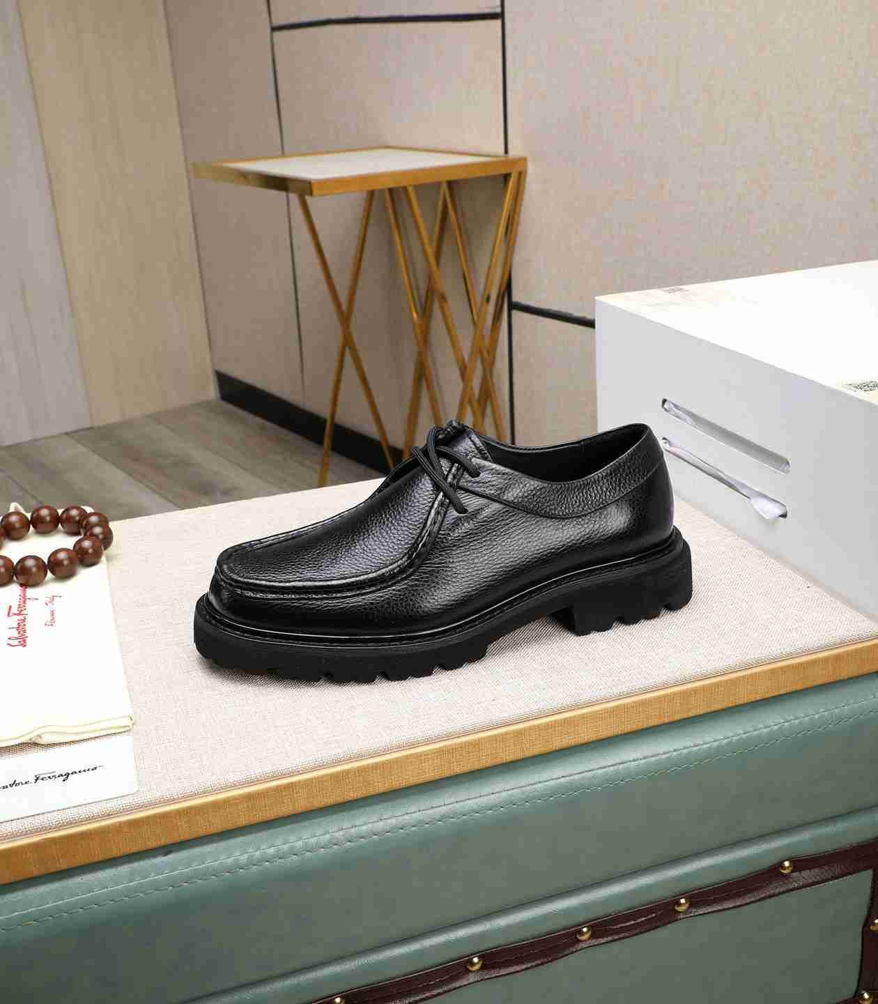 Ferragamo Men’s Ferraga Dress Shoes Colorway 5 1190440-5