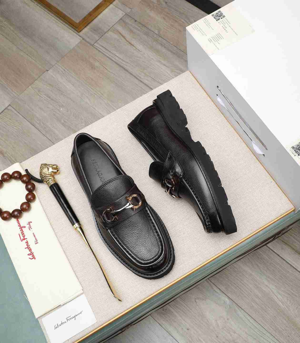 Ferragamo Men’s Ferraga Dress Shoes Colorway 4 1190440-4