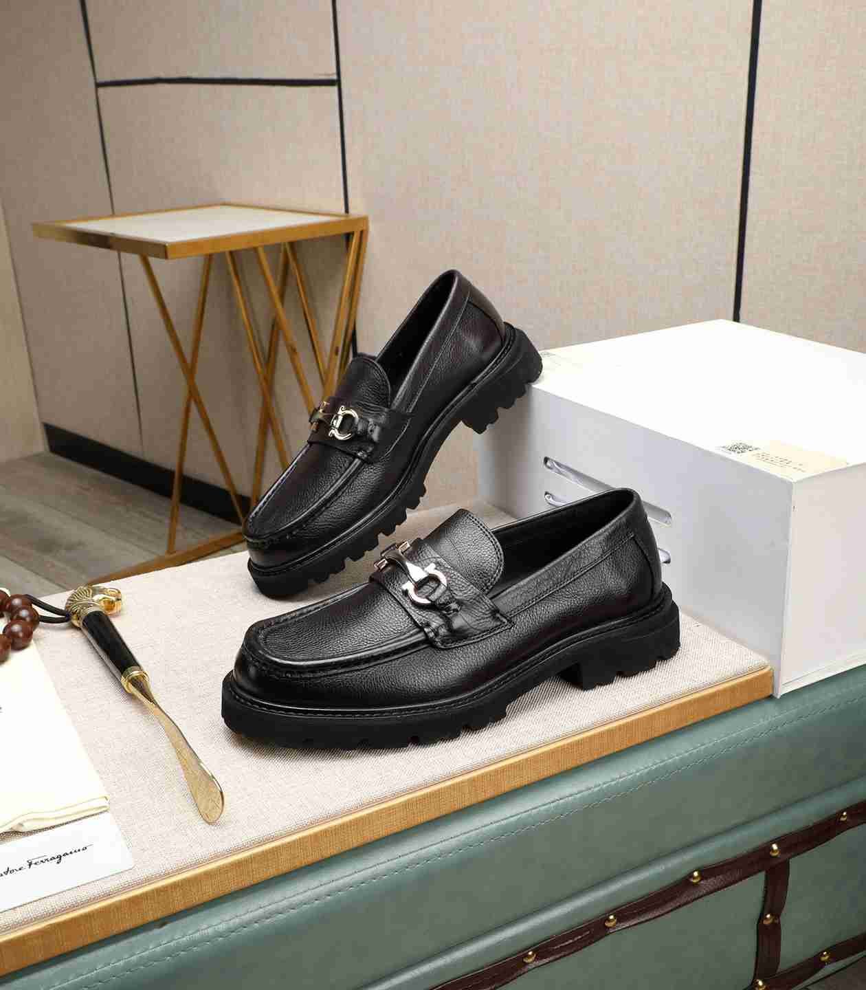 Ferragamo Men’s Ferraga Dress Shoes Colorway 4 1190440-4