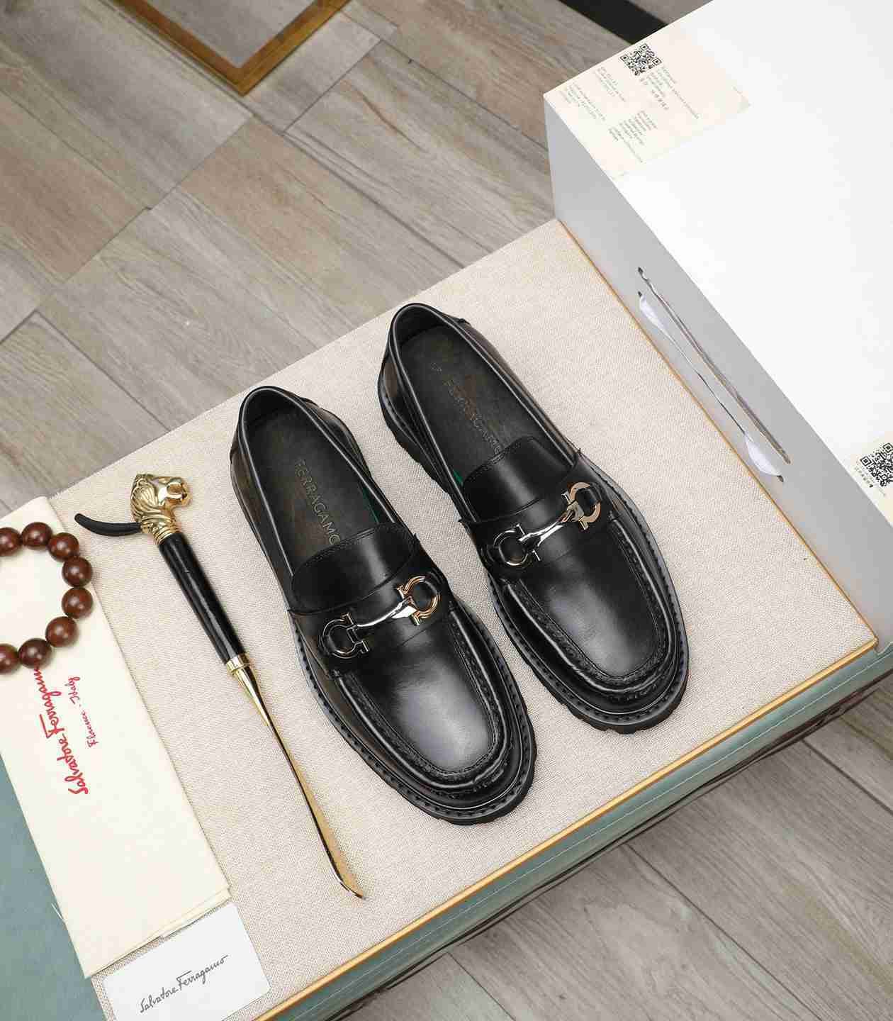 Ferragamo Men's Ferraga Dress Shoes Colorway 3 1190440-3