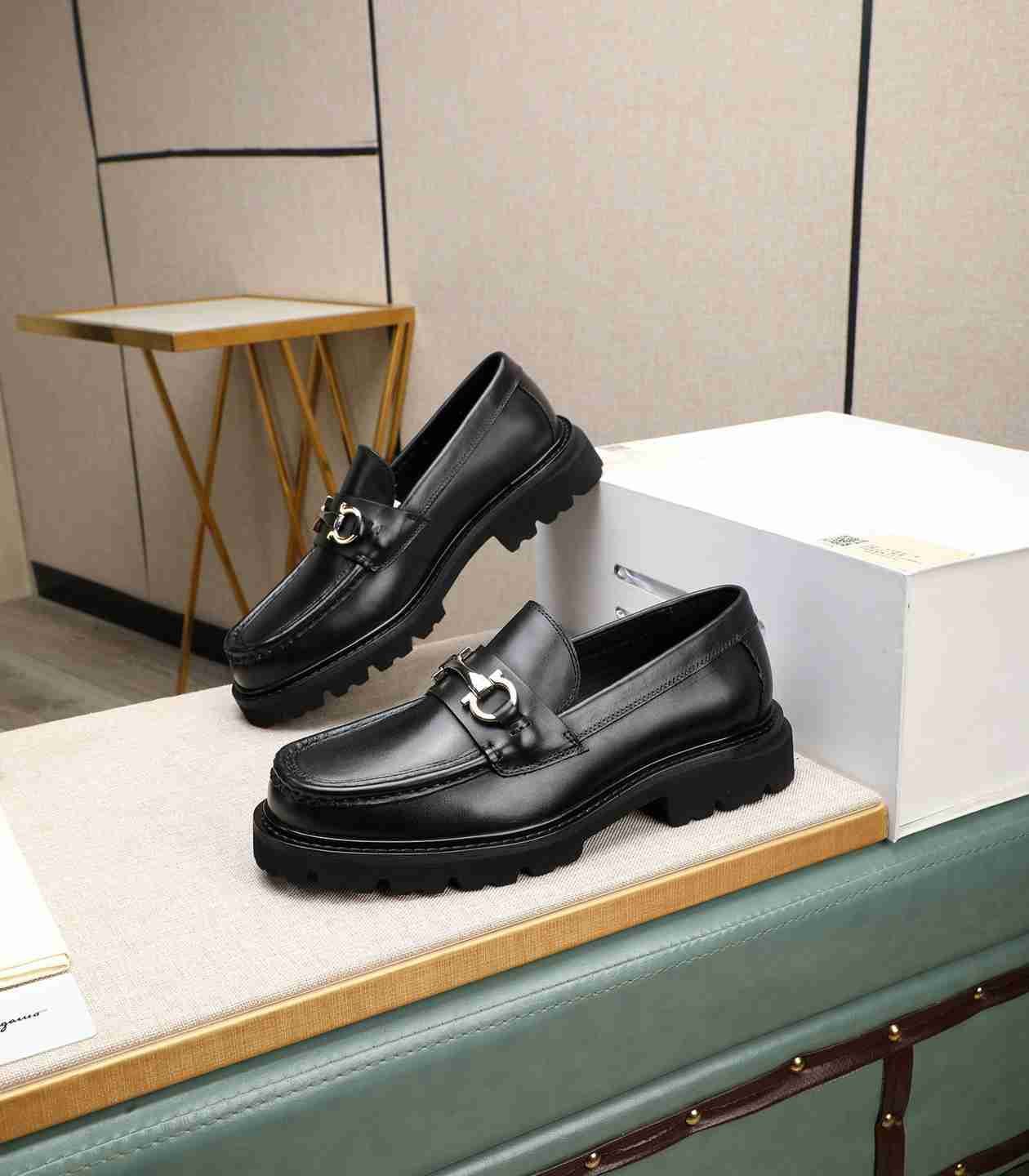 Ferragamo Men’s Ferraga Dress Shoes Colorway 3 1190440-3