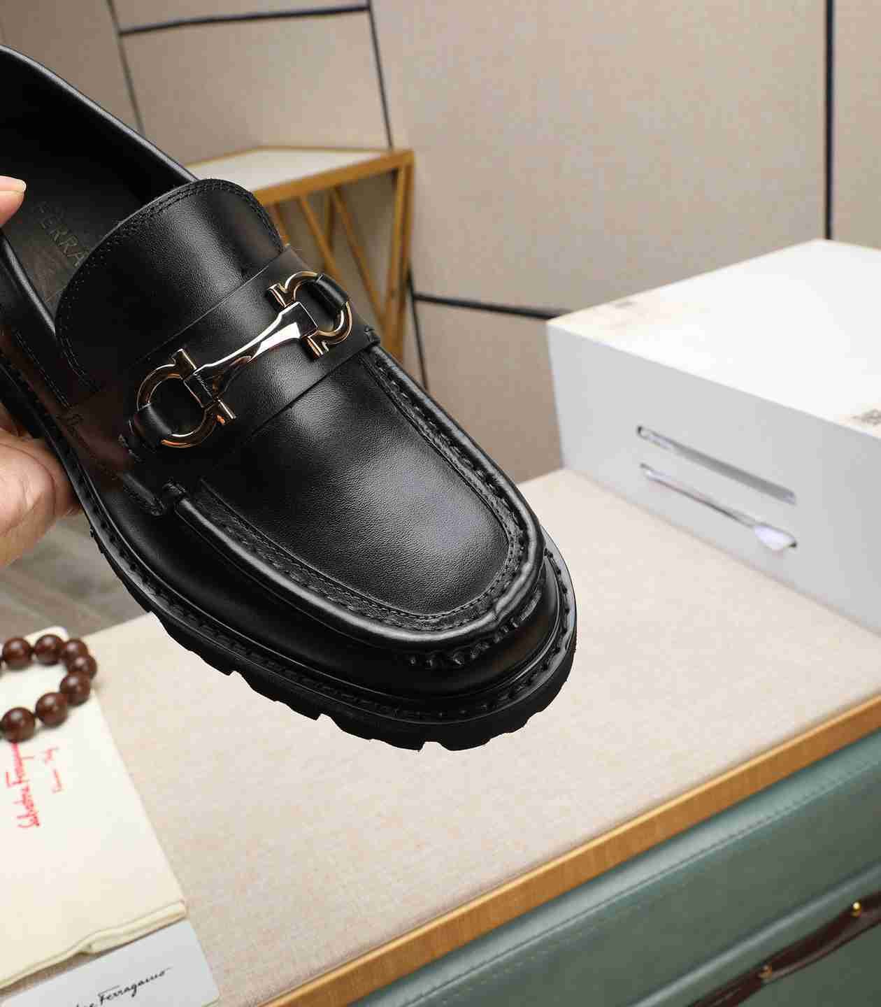 Ferragamo Men’s Ferraga Dress Shoes Colorway 3 1190440-3