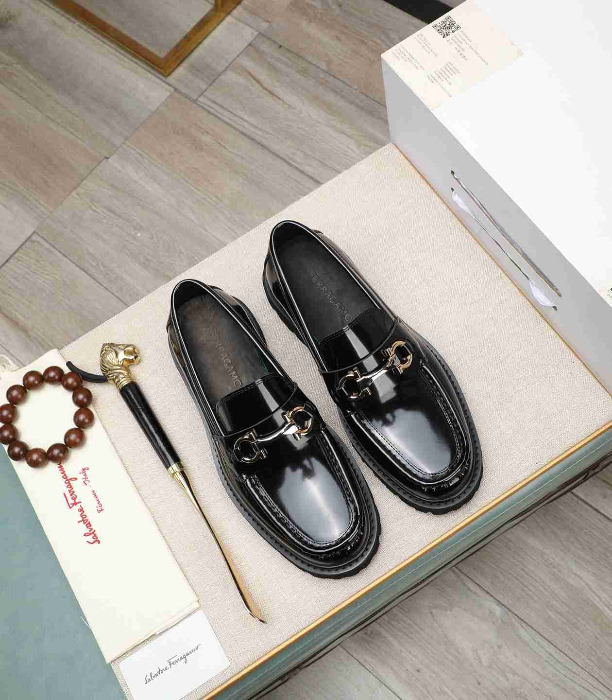 Ferragamo Men's Ferraga Dress Shoes Colorway 2 1190440-2