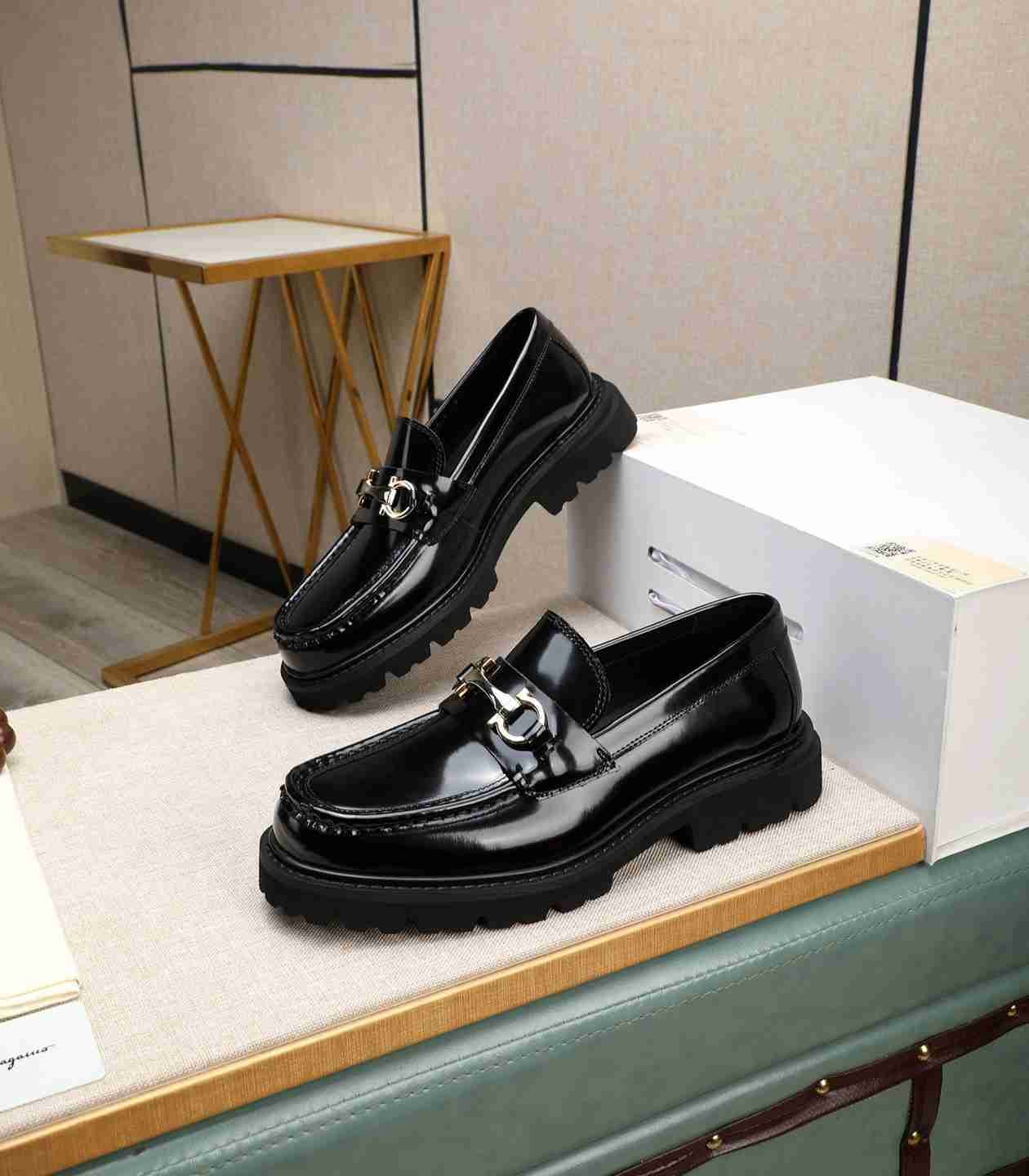 Ferragamo Men’s Ferraga Dress Shoes Colorway 2 1190440-2