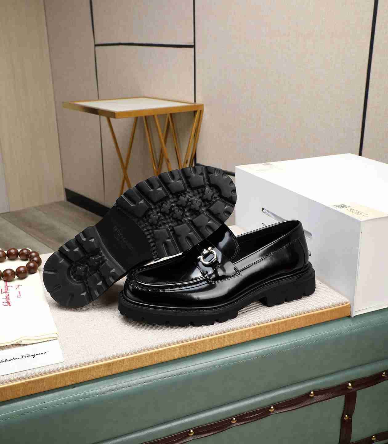 Ferragamo Men’s Ferraga Dress Shoes Colorway 2 1190440-2