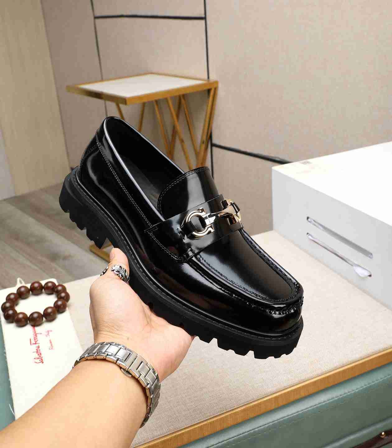 Ferragamo Men’s Ferraga Dress Shoes Colorway 2 1190440-2