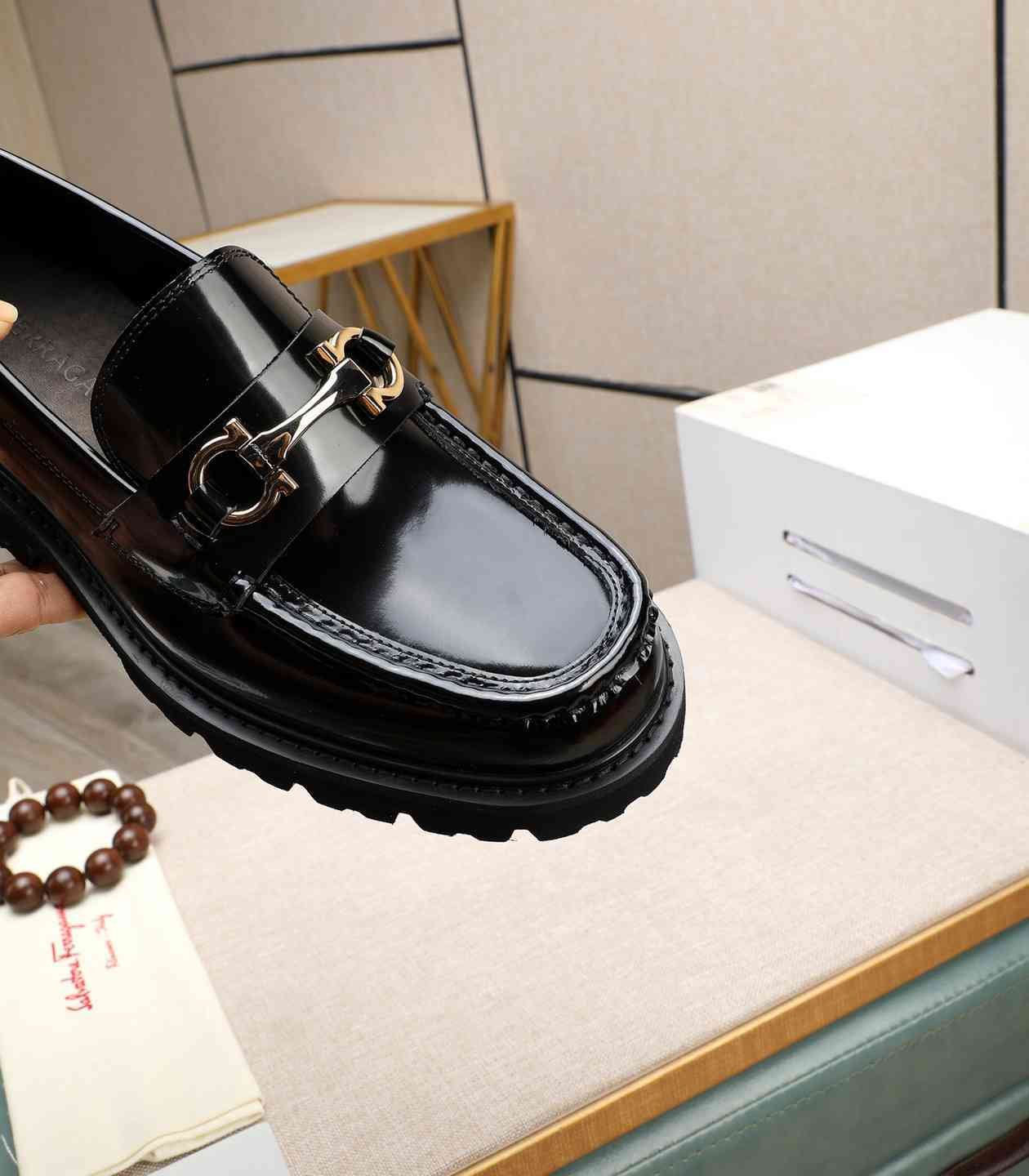 Ferragamo Men’s Ferraga Dress Shoes Colorway 2 1190440-2