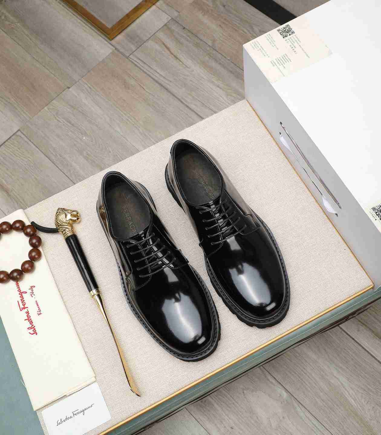 Ferragamo Men's Ferraga Dress Shoes Colorway 1 1190440-1