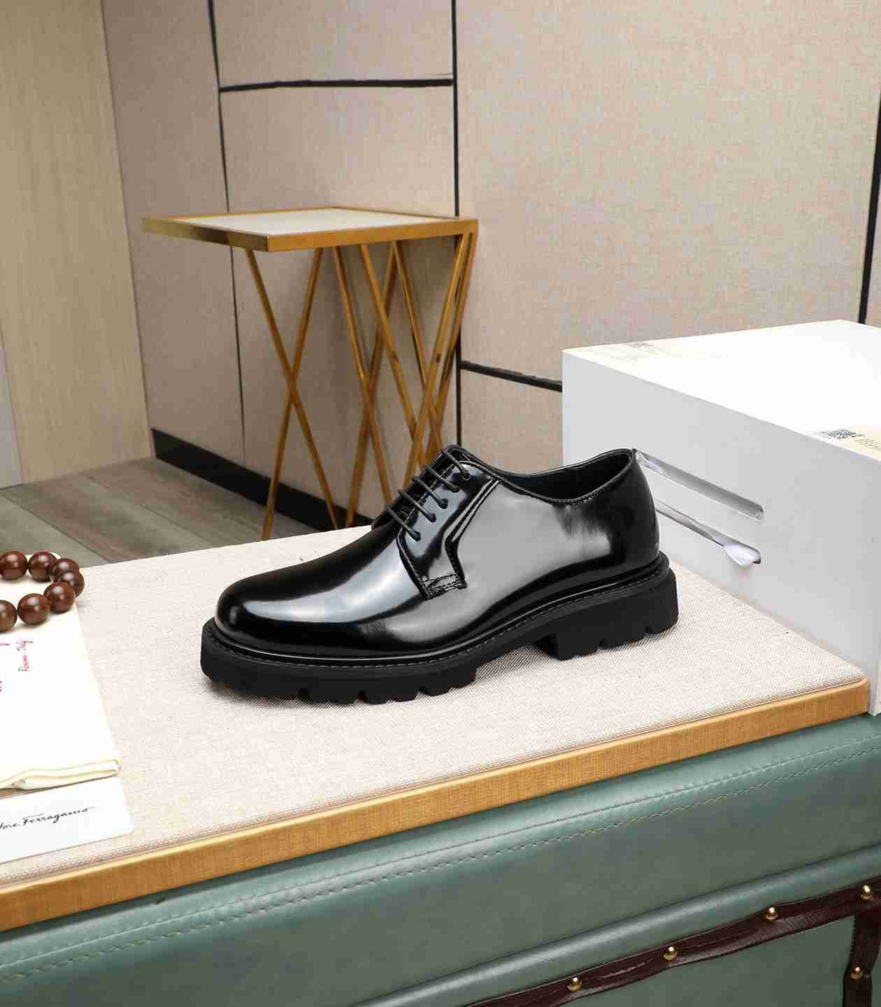 Ferragamo Men’s Ferraga Dress Shoes Colorway 1 1190440-1