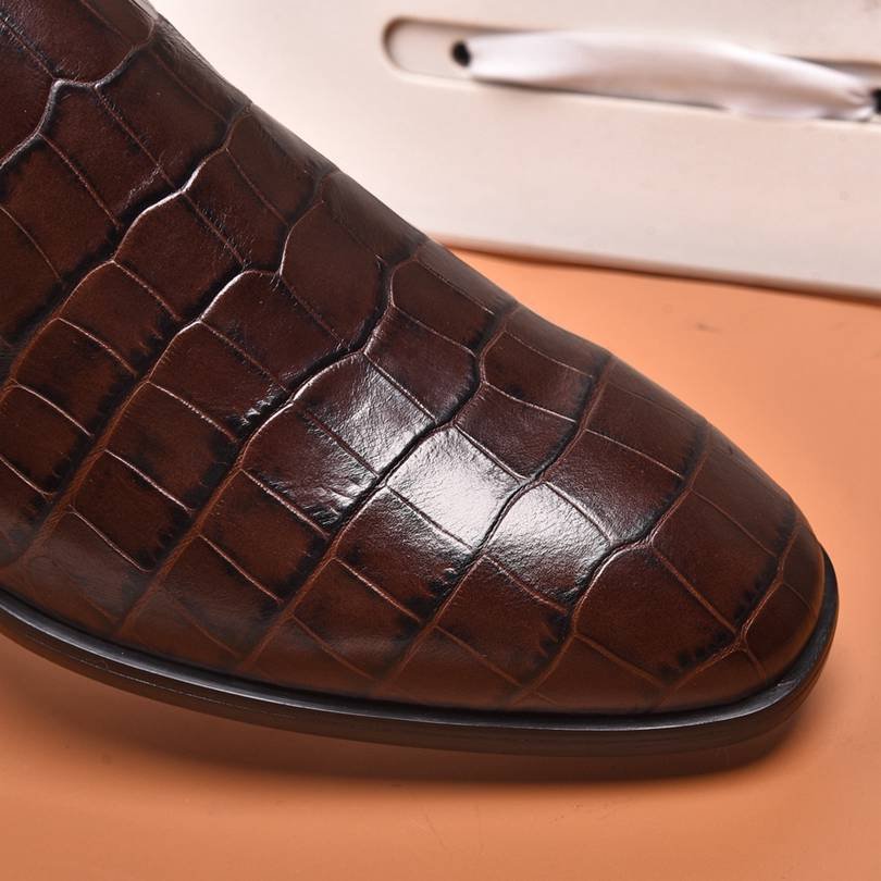 Versace Men’s Leather Dress Shoes Colorway 3 1190280-3
