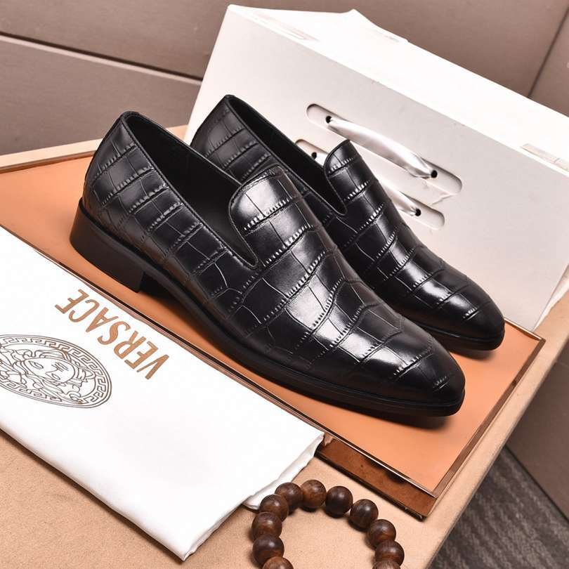 Versace Men’s Leather Dress Shoes Colorway 2 1190280-2