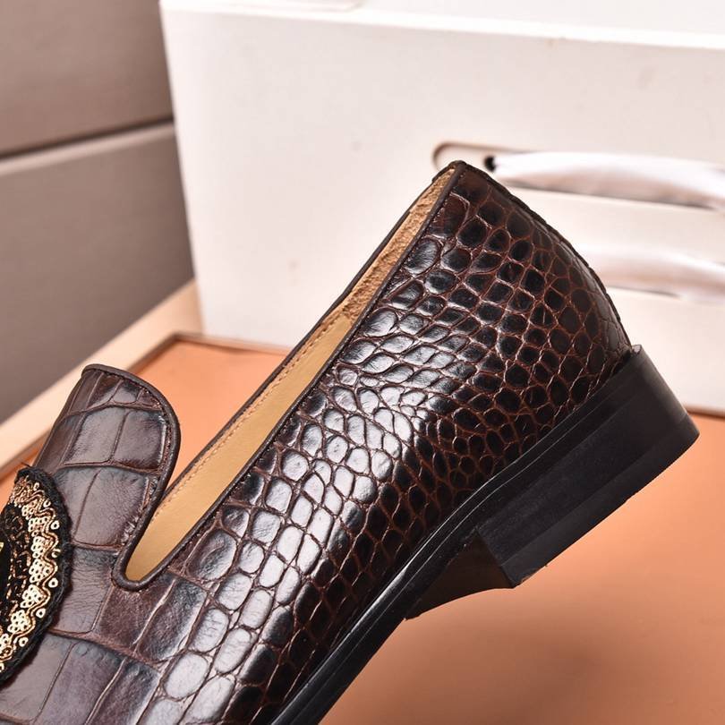 Versace Men’s Leather Dress Shoes Colorway 1 1190280-1