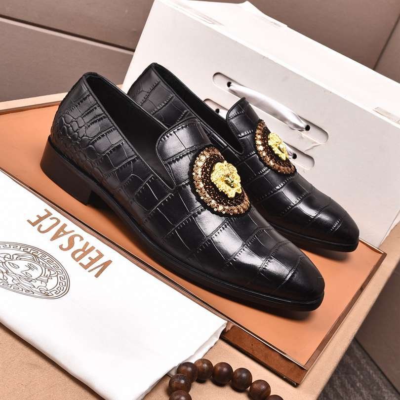 Versace Men’s Leather Dress Shoes 1190280