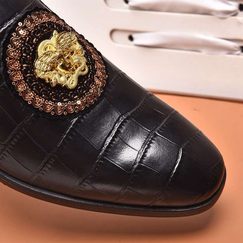 Versace Men’s Leather Dress Shoes 1190280
