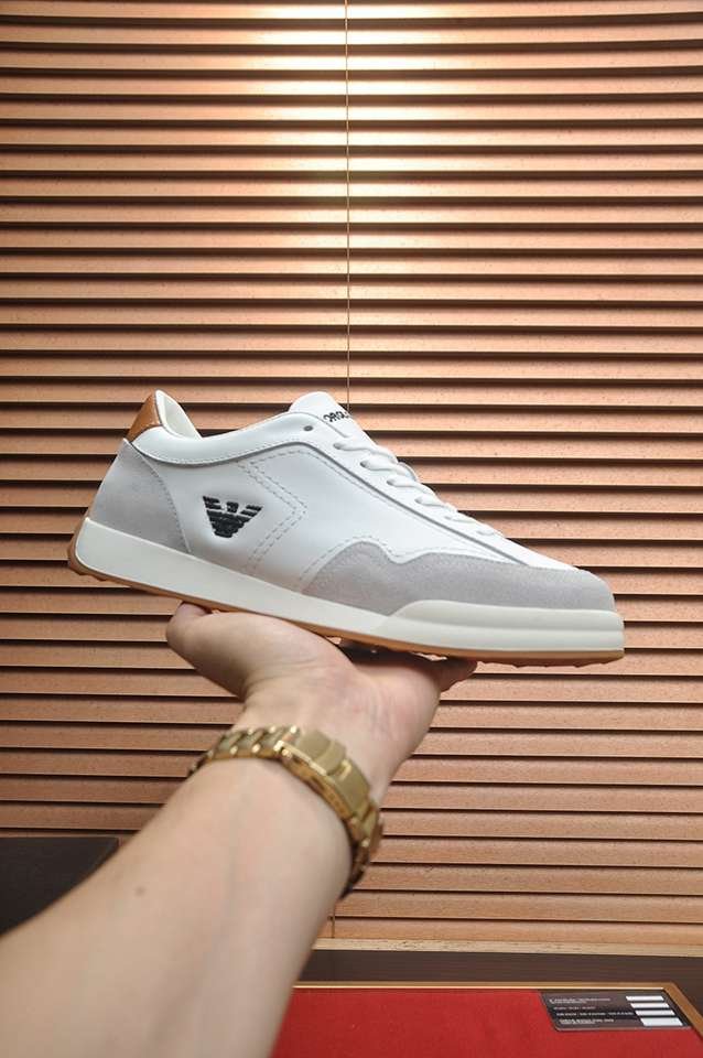 Armani Leather Casual Sneakers Colorway 4 1133250-4