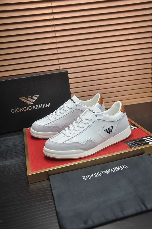 Armani Leather Casual Sneakers Colorway 4 1133250-4