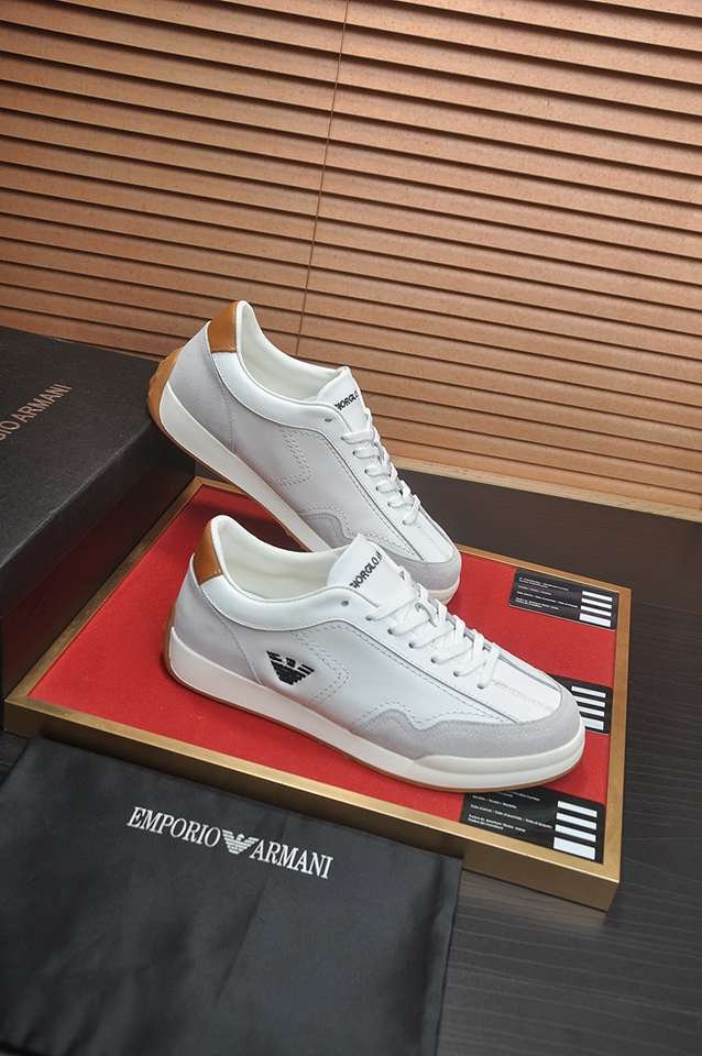 Armani Leather Casual Sneakers Colorway 4 1133250-4