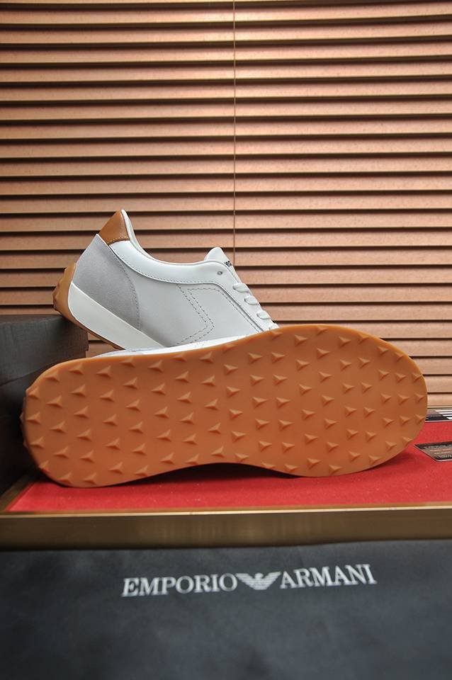 Armani Leather Casual Sneakers Colorway 4 1133250-4