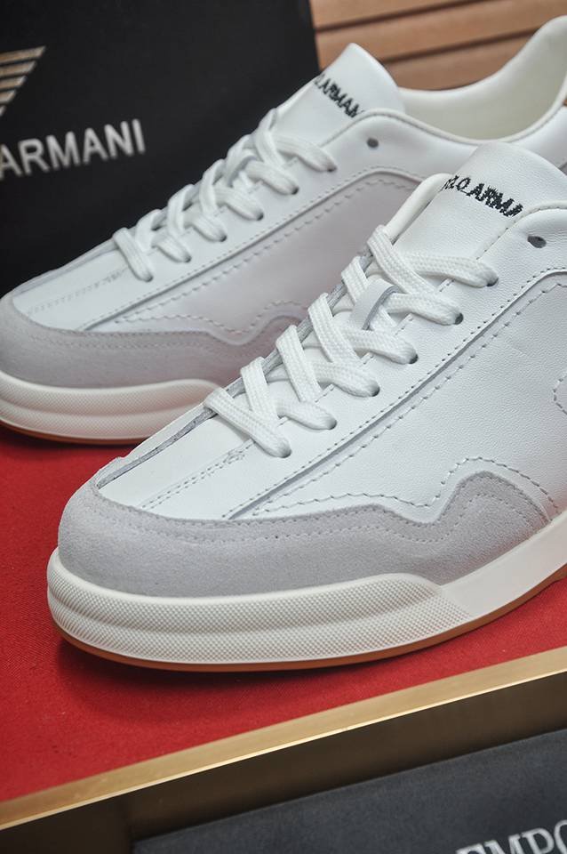 Armani Leather Casual Sneakers Colorway 4 1133250-4