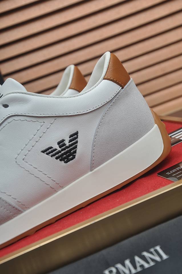 Armani Leather Casual Sneakers Colorway 4 1133250-4