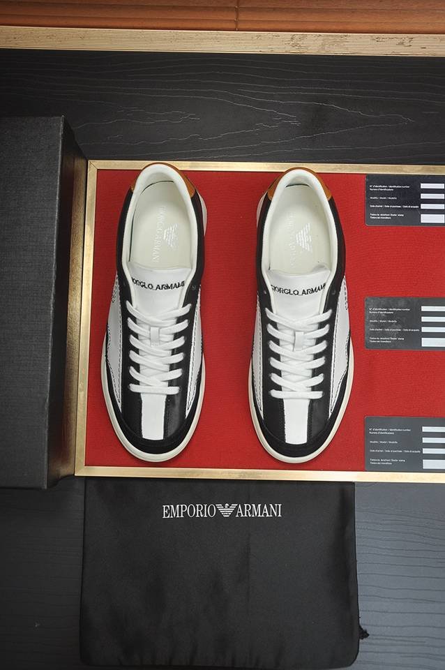 Armani Leather Casual Sneakers Colorway 3 1133250-3