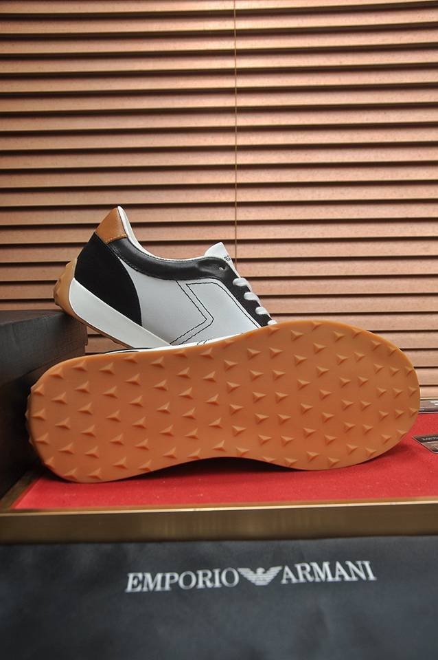 Armani Leather Casual Sneakers Colorway 3 1133250-3
