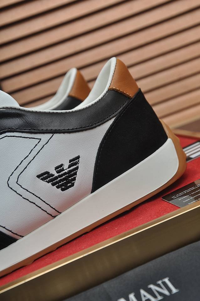Armani Leather Casual Sneakers Colorway 3 1133250-3