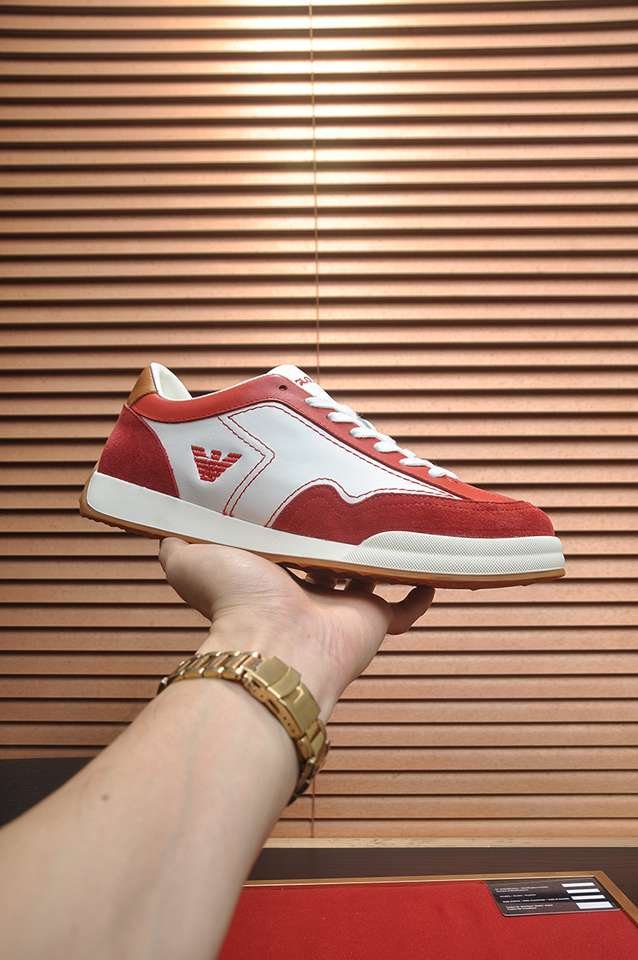 Armani Leather Casual Sneakers Colorway 2 1133250-2