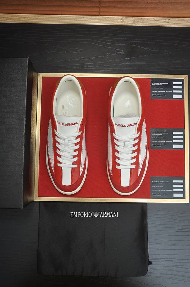 Armani Leather Casual Sneakers Colorway 2 1133250-2