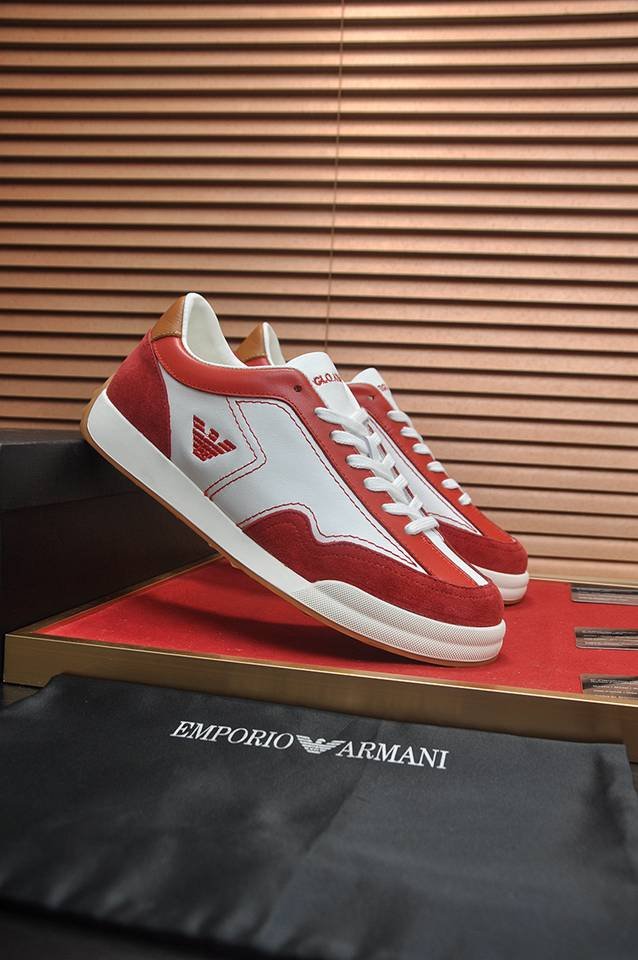 Armani Leather Casual Sneakers Colorway 2 1133250-2