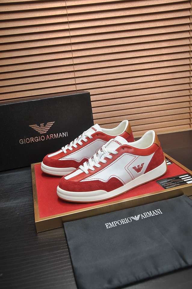 Armani Leather Casual Sneakers Colorway 2 1133250-2
