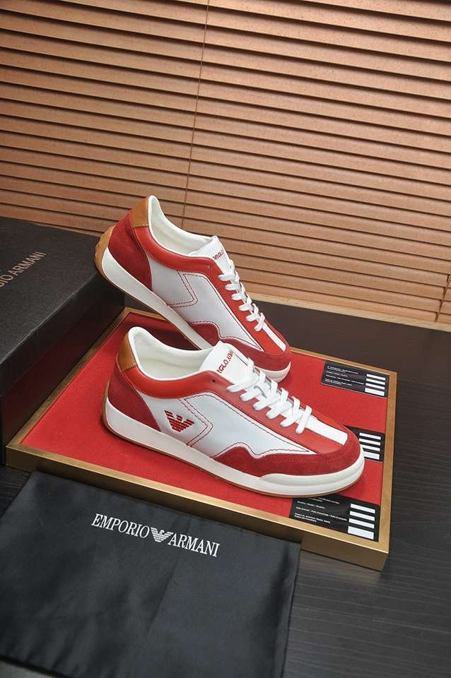 Armani Leather Casual Sneakers Colorway 2 1133250-2