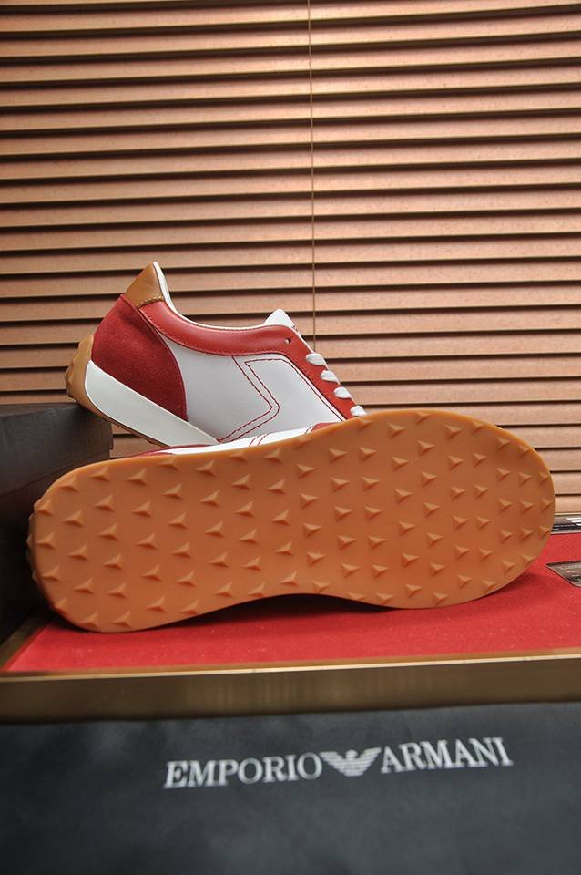Armani Leather Casual Sneakers Colorway 2 1133250-2