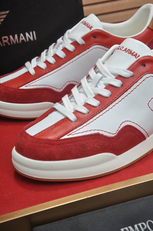 Armani Leather Casual Sneakers Colorway 2 1133250-2