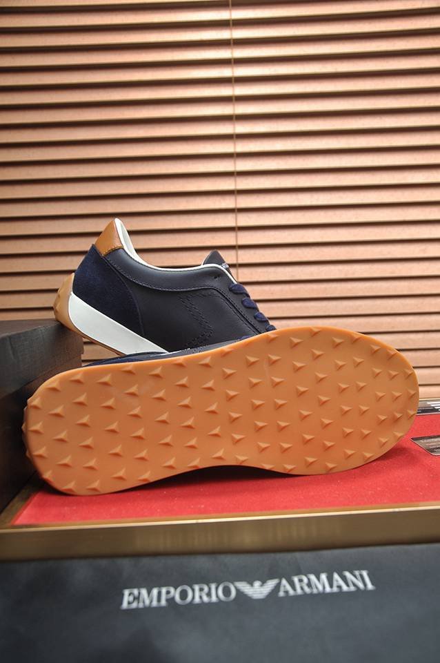 Armani Leather Casual Sneakers Colorway 1 1133250-1