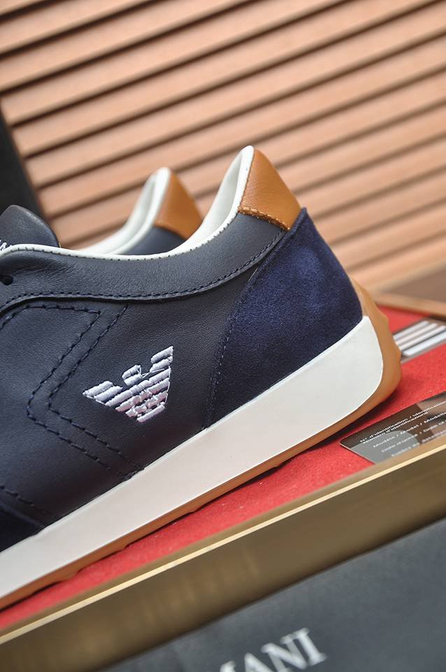 Armani Leather Casual Sneakers Colorway 1 1133250-1