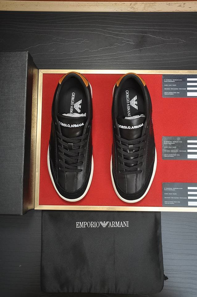 Armani Leather Casual Sneakers 1133250