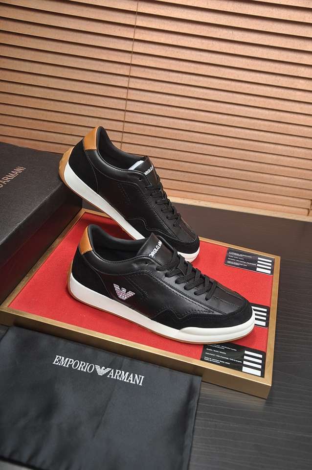 Armani Leather Casual Sneakers 1133250