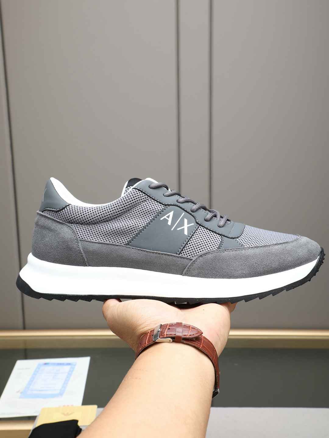 Armani Leather Sneakers Colorway 2 1308250-2