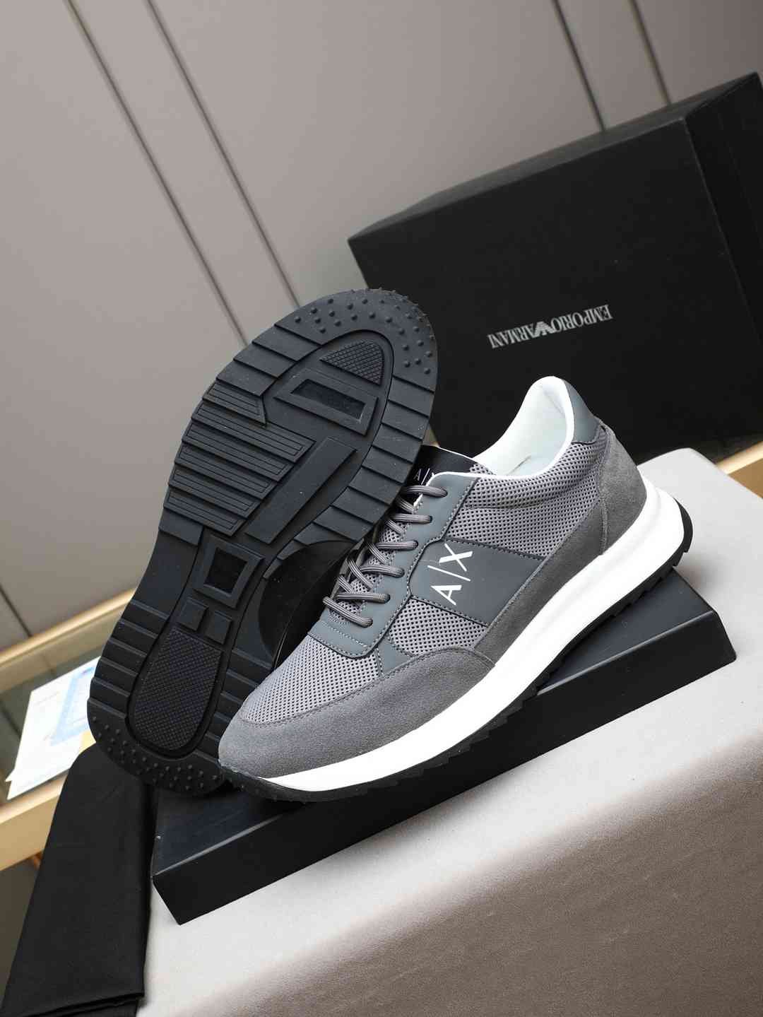 Armani Leather Sneakers Colorway 2 1308250-2