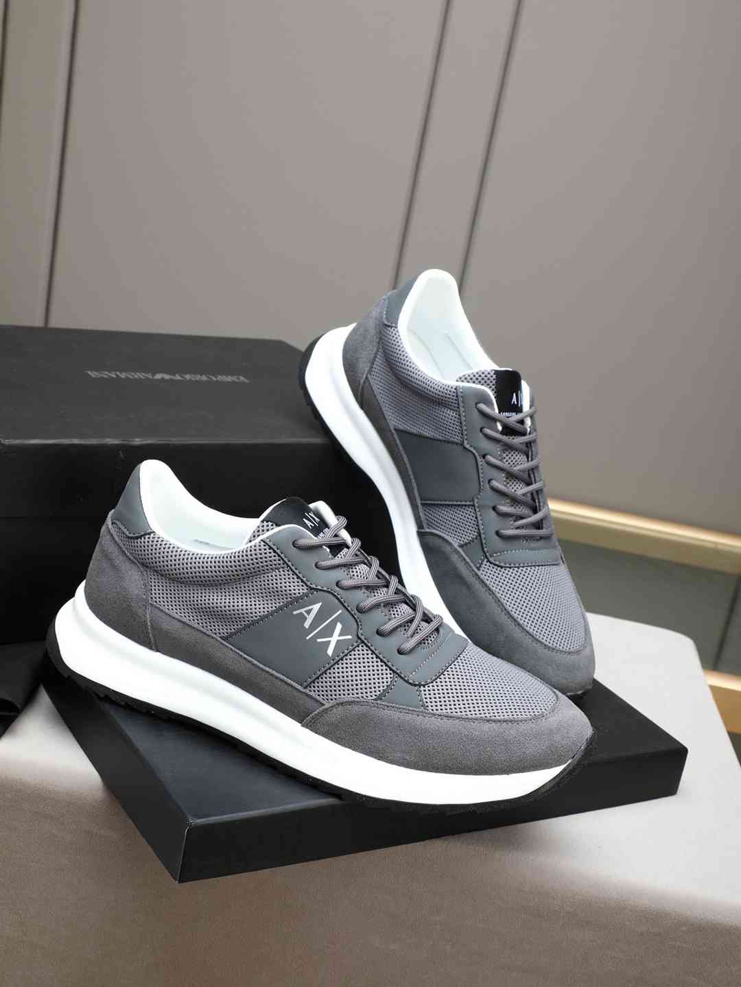 Armani Leather Sneakers Colorway 2 1308250-2