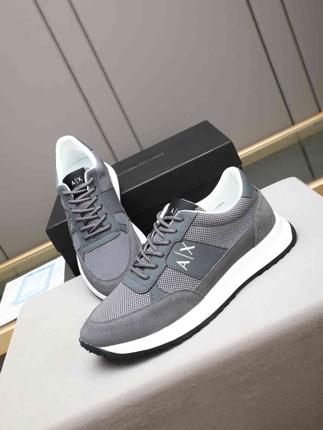 Armani Leather Sneakers Colorway 2 1308250-2