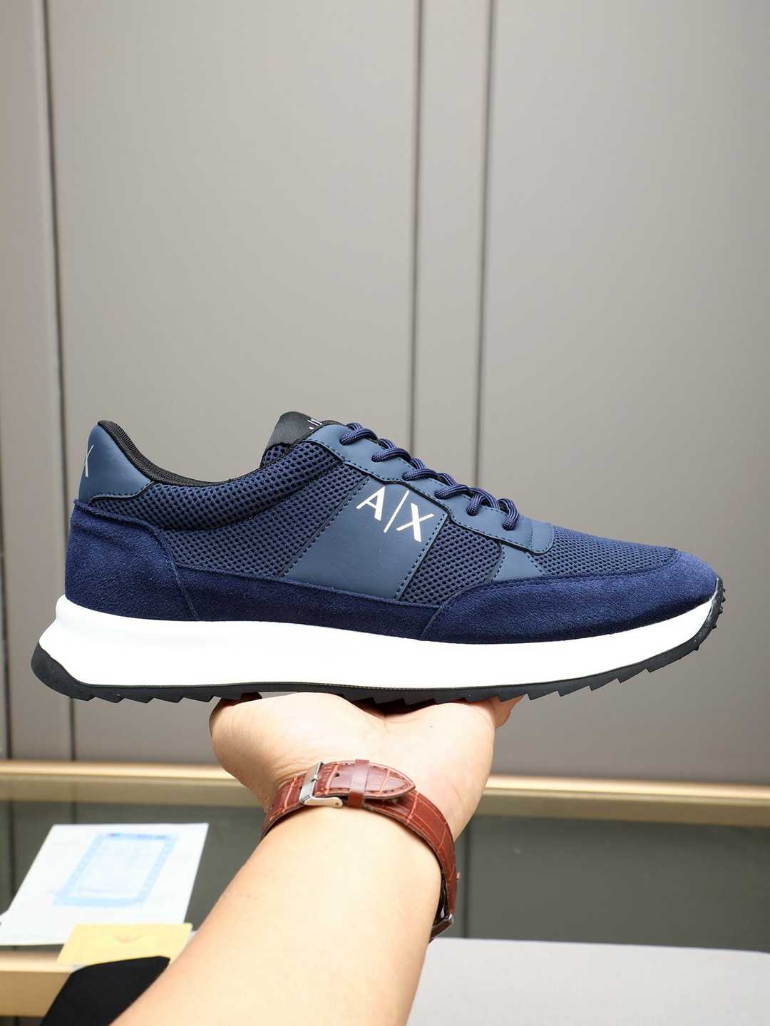 Armani Leather Sneakers Colorway 1 1308250-1